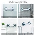 thumbnail image 3 of MEGICOT 2 Pcs Bathroom Grab Bar, Strong Suction Shower Anti-Slipping Handle Support Assist Handle Hand Rail Helping Tool for Safety Grab in Bathroom Tub Shower Toilet, 3 of 7