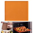 thumbnail image 1 of mmirethe Durable Silicone Baking Sheet for Non-Stick Cake Baking Heat Resistant Orange 26x31cm 1Set, 1 of 6
