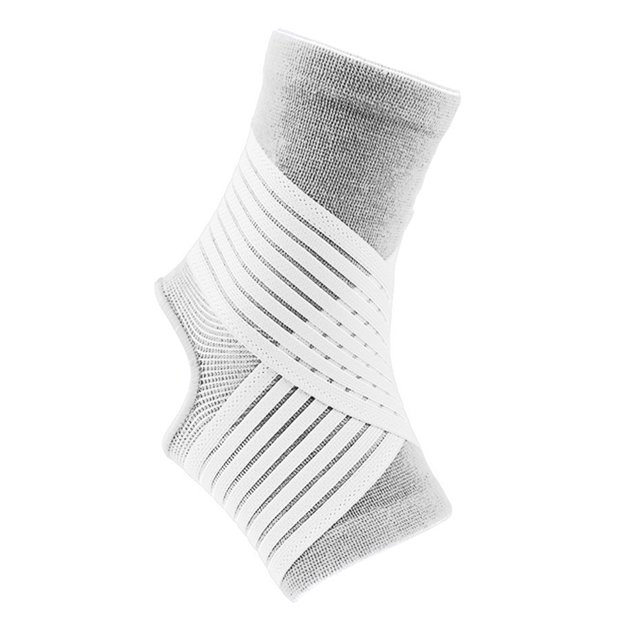 CAROOTU High Elastic Compression Ankle Bandage Brace Support for Sports Basketball Soccer