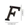 thumbnail image 3 of Birdeem Alloy Wrought Iron Number Letter Diy House Letter, 3 of 10