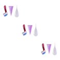 thumbnail image 2 of maskred Shaver Shaping Tool for Smooth Pubic Hair and Skin Easy to Triangle 3Set, 2 of 6