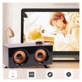 thumbnail image 4 of Desktop Wooden Wireless Bluetooth Portable Speaker HIFI Wireless Computer Bluetooth Speaker ,Easy to Install, 4 of 5