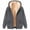 Dark Gray/fleece lined womens coat, variant on aohooy Fleece Jacket Women Zip Up Hoodie Sherpa Lined Jackets Casual Warm Oversized Sweatshirts Jackets Winter Coat with Pockets 2025 Black,S