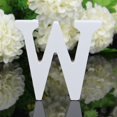 thumbnail image 3 of Agiferg Wood Wooden Letters White Alphabet Wedding Birthday Party Home Decorations W, 3 of 3