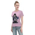 thumbnail image 4 of Women's Basic Short Sleeve T-Shirt Attacking Giant Levi Ackerman, 4 of 6