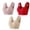 Beige, variant on Yuyuzo 3PC Plus Size Bras for Women Wireless Push up Bras Lace Floral Full Coverage Wide Strap T-Shirt Bras