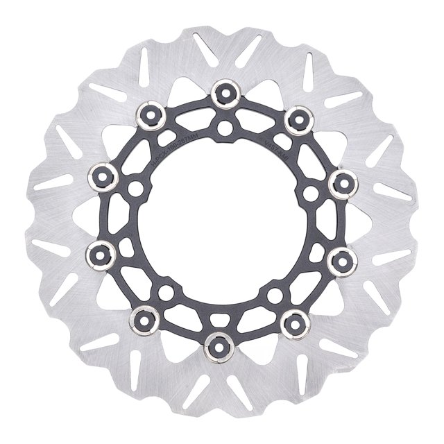 Motorcycle Front Brake Disc Rotor, Front Wheel Brake Disc Rotor, Stainless Steel, Aluminum Alloy, Fits Replacement for Pcx125, Pcx150, Pcx160 with Improved Design, Enhanced