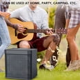 thumbnail image 4 of Karaoke Speakers, Easy To Control  Speaker Microphone Set Interesting Black  for Dormitory for Home, 4 of 7