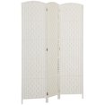 thumbnail image 1 of HOMCOM Cloison Pliante à 3 Panneaux Écran d'Intimité Intérieur Décoration pour la Maison, 1 of 10