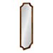 thumbnail image 3 of Kate and Laurel Hogan Framed Scallop Wall Mirror, 16x48, Rustic Brown, 3 of 15