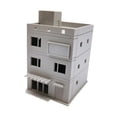 thumbnail image 1 of Xuanheng 1/87 Building Model Kits Layout Scenery for Model Railway Sand Table Diorama 8.6cmx11.7cmx15cm, 1 of 8