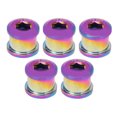 thumbnail image 3 of Cycling Chainring Wheel ,  Alloy Durable Single Chainring  Light Weight  For Mountain Bike Colorful, 3 of 8