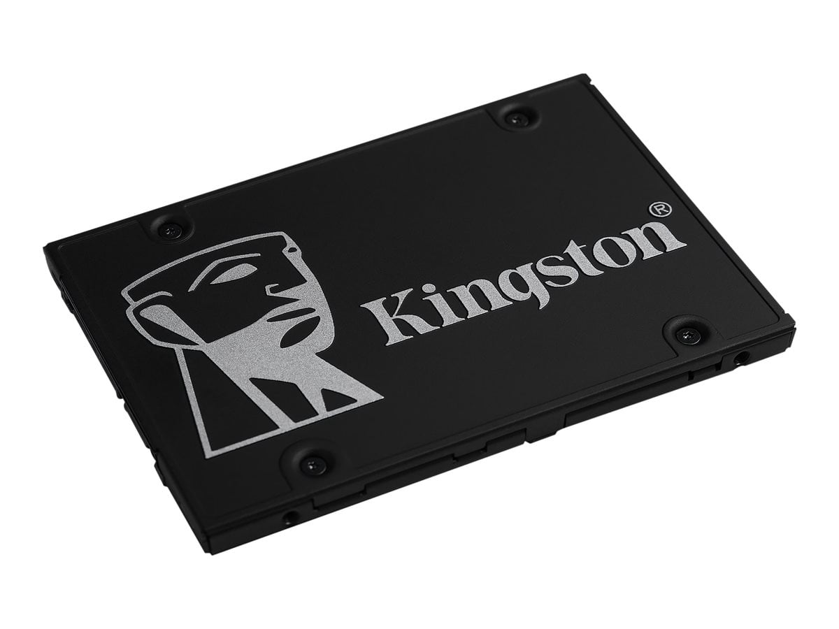 Kingston KC600 - SSD - encrypted - 2 TB - internal - 2.5" - SATA 6Gb/s - 256-bit AES-XTS - Self-Encrypting Drive (SED), TCG Opal Encryption
