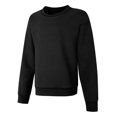 thumbnail image 1 of Hanes Girls ComfortSoft EcoSmart Crewneck Sweatshirt, M, Black, 1 of 1