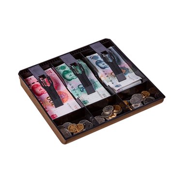 Boyijia Money Counter Case Plastic Case Cash Register Box Cashier Coin Drawer Box Cash Drawer Tray