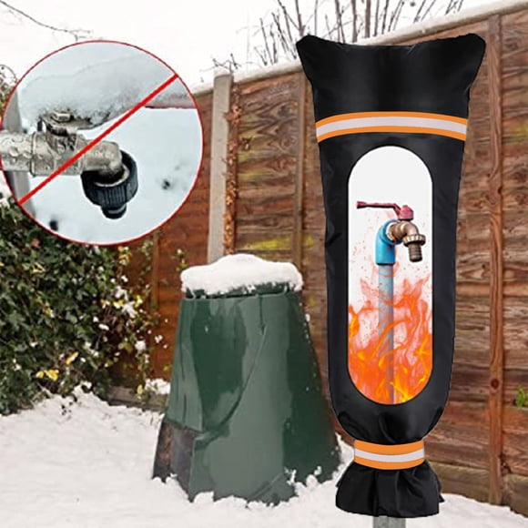Vaidha Outdoor Faucet Cover For Winter Freezing Protection Winter Faucet Insulation Cover Reusable Outdoor Yard Spigot Cover Antifreeze Water Insulated Faucet Cover