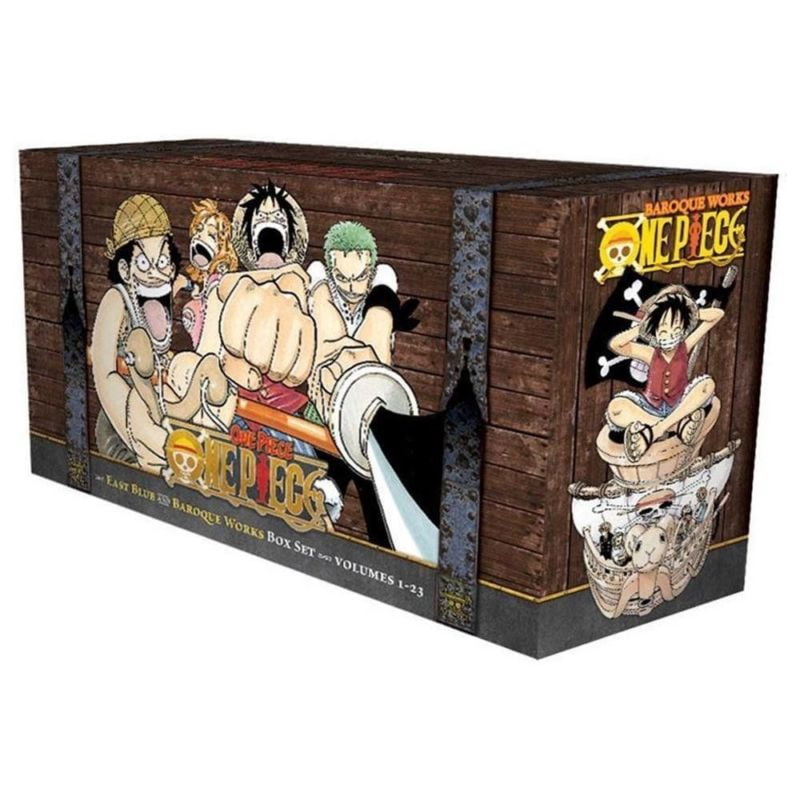 ワンピース エピソードBOX 1-8 80巻 セット 02-EY1217-04 One Piece Box Set: East Blue and Baroque Works (Volumes 1-23 with