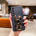 thumbnail image 5 of Elevate Your Phone With A Cute Rabbit Stand & Soft Silicone TPU Phone Holder: Protective Case For Samsung Galaxy S23/S22/S21/Plus/Ultra/FE, 5 of 5