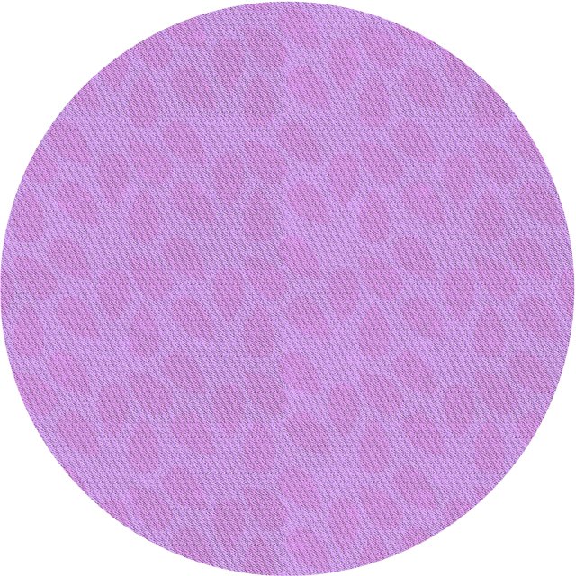 Ahgly Company Tapis d'Intérieur Lavable en Machine Carré Transitionnel Violet Violet, 3 Pieds Carré