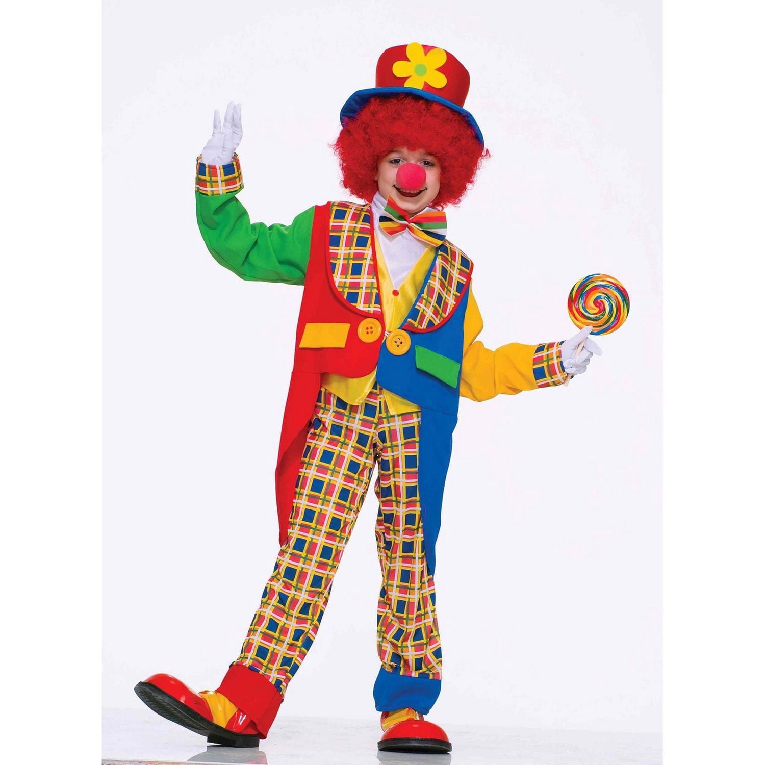 Clown Around Town Boy's Costume