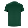 thumbnail image 4 of Men Oversized T Shirts Casual Loose Short Sleeve Crew Neck Tee Shirt Striped Color Block Tops with Pocket, 4 of 4