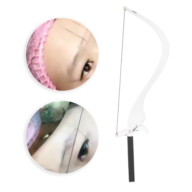 Eyebrow Mapper With Strings, Eyebrow Line Mark Ruler Microblading Tool Set For Mapping Precise Lines For Eyebrow Color Eyebrow Silver