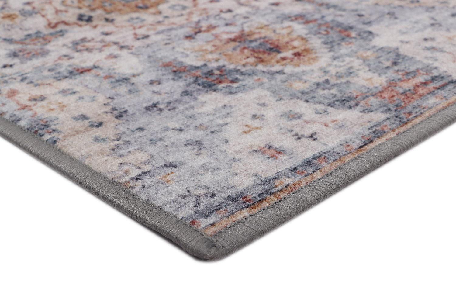 Tapis d'intérieur imprimé persan Vienna de Home Décor Inc. en nylon – 45,7 x 76,2 cm, envers antidérapant