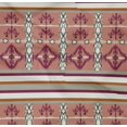 thumbnail image 4 of oneOone Cotton Poplin Twill Dusty Rose Fabric Geometric Ikat Craft Projects Decor Fabric Printed By The Yard 56 Inch Wide, 4 of 4