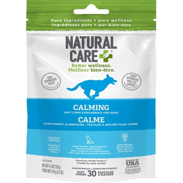 Natural Care Calme Complément Alimentaire - Pastilles à Mâcher pour Chiens