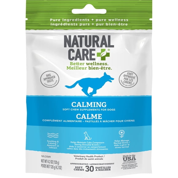 Natural Care Calming Chicken Daily Chews Dog Supplement