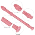 thumbnail image 1 of Wooden Flute Clarinet for Kids, 8 Hole with Cleaning Rod and Instruction, Children's Music Instrument in ABS Material with Finger Guide for Music Course in Kindergarten, 1 of 7