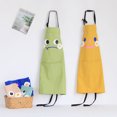 thumbnail image 3 of UPOUART Kids Painting Apron Cotton Paint Protection Parent Child Matching 1Pack, 3 of 6