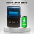 thumbnail image 3 of Yeacher Portable 58mm Thermal Receipt Printer Wireless BT Mini Bill Ticket POS Mobile Printer with, 3 of 8