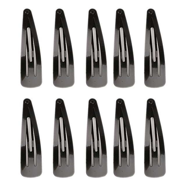 Coofit 10 Pcs Pince à Cheveux Fille Simple Barrette Créative Pince à Bec de Canard
