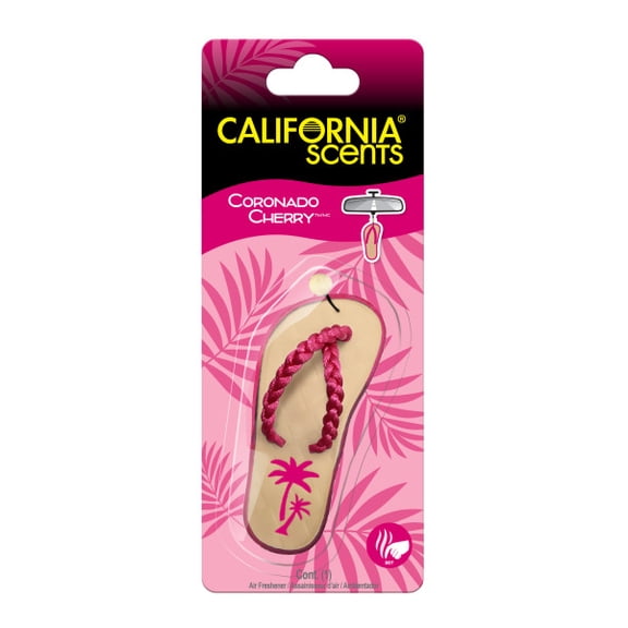 Assainisseur d'air California Scents, sandale, cerise Coronado, paq. 1