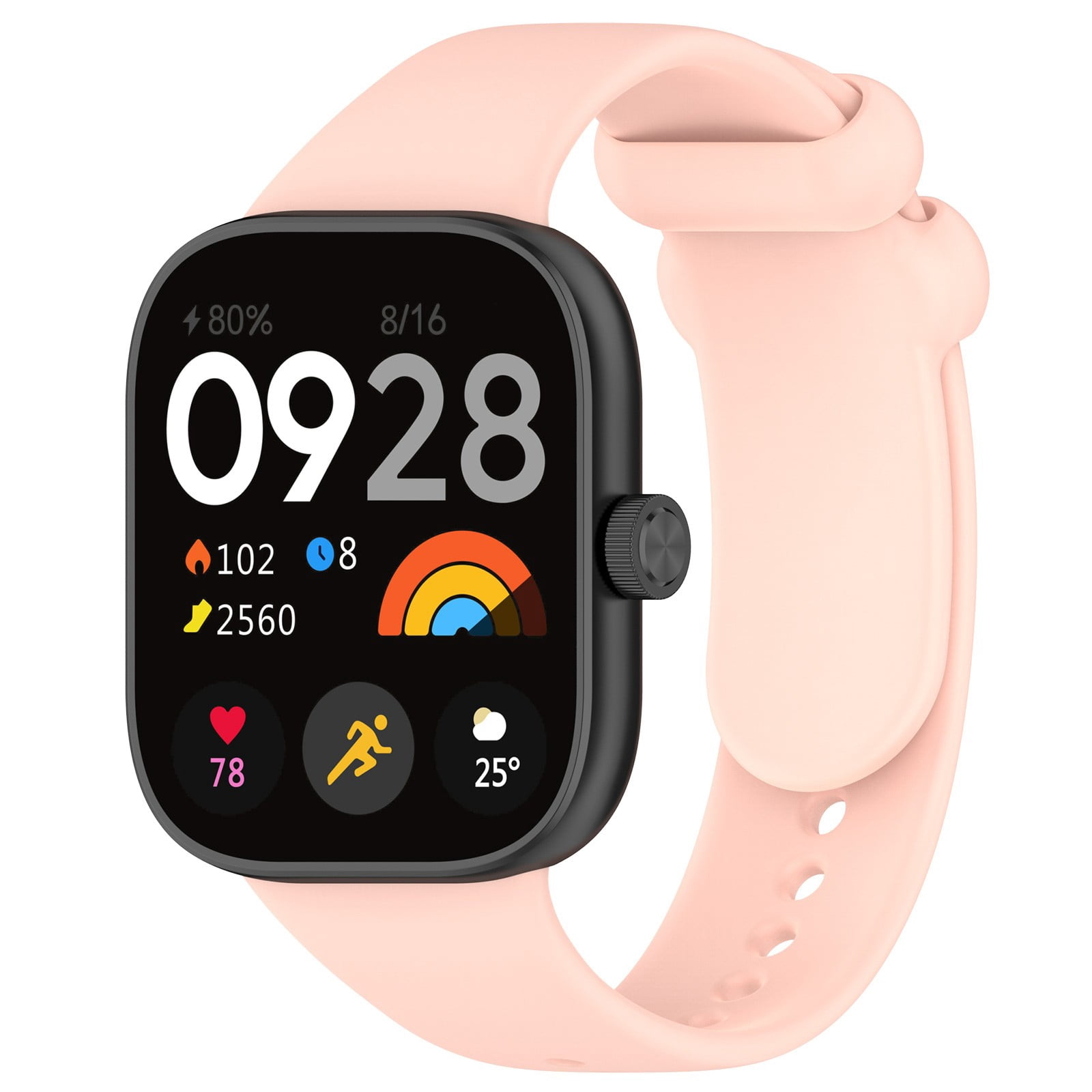 Premium Silicone Sports Watch Band Sweatproof Multiple Colors Adjustable Durable Wide Compatibility