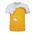 thumbnail image 1 of Tenmix Chemises Imprimées 3D pour Hommes Hauts d'Été Réguliers T-Shirt Graphique de Vacances Manches Courtes Style-B 2TG, 1 of 2