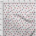 thumbnail image 3 of oneOone Cotton Flex Candy Red Fabric Travel Craft Projects Decor Fabric Printed By The Yard 40 Inch Wide, 3 of 5