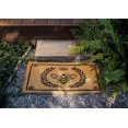thumbnail image 2 of Abbott Coir Fibre Doormat, Bee in Crest, Natural Material, 2 of 2