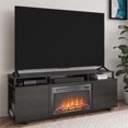 thumbnail image 2 of Ameriwood Home Mason Fireplace TV Stand for TVs up to 65", Espresso, 2 of 9