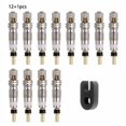 thumbnail image 1 of Shengyu Bike Tire Valve Core Set Bicycle Tyre Air Valve Core Repair Tool Kit Replacement for Presta, 15pcs, 1 of 1
