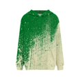 thumbnail image 5 of Mode Quotidienne Polyvalente Décontractée Sweat-Shirts à Manches Longues Sweat-Shirt Dégradé Bleu L, 5 of 5