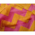 thumbnail image 4 of oneOone Silk Tabby Fabric Chevron Geometric Print Sewing Fabric BTY 42 Inch Wide, 4 of 4