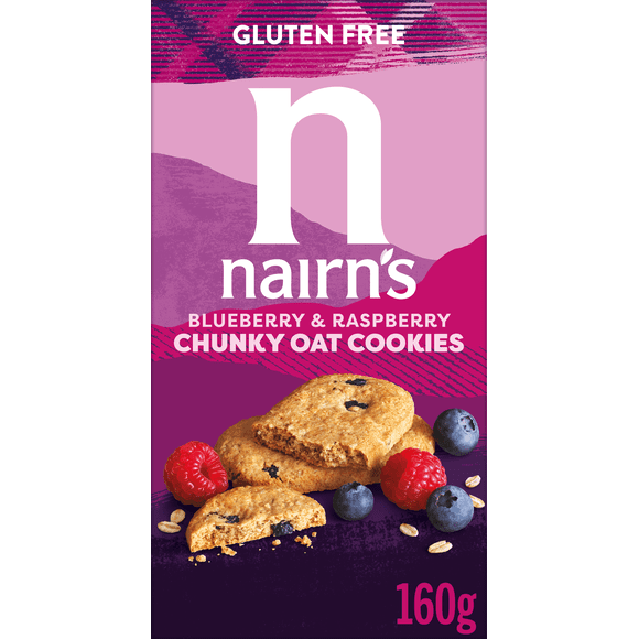 Nairn's GF Chunky - Blueberry/Raspberry Cookies