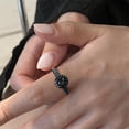 thumbnail image 2 of Hearth & Gear Enhance Your Style With The Exquisite 6MM Copper Black Ring A Distinctive And Fashion Forward Choice Cool Ring Set Mens Rings Fashion 444 Ring Ring Ocean Ring Men's Rings Real Rings, 2 of 7