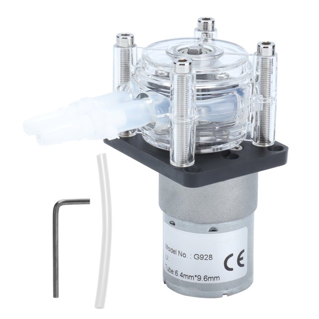 Dosing Pumps, Low Friction 500ml/min Panel Mount Small Pulsation Peristaltic Pump For Food Factory For Laboratory 12V,24V