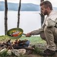 thumbnail image 1 of EGNMCR Gadgets de Cuisine, Accessoires de Cuisine, Ustensiles de Cuisine, Plateau à Outils de Cuisine avec Poignée en Acier Inoxydable Camping Randonnée Vaisselle Portable Pique-Nique Mini Plateau de Souper Poêle à Frire en Acier Inoxydable, 1 of 6