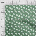 thumbnail image 2 of oneOone Velours Vert Tissu Berceau pour Enfants Matière de Robe Tissu Imprimé Tissu au Mètre 58 Pouces de Large, 2 of 5
