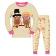 thumbnail image 1 of PMVFHDE Ensemble de Pyjama Imprimé Dessin Animé pour Enfants / Chandail à Manches Longues Col Rond / Pyjama en Coton Unisexe pour Garçons et Filles Jaune-5,7-8 Ans, 1 of 3