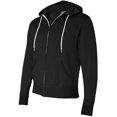 thumbnail image 3 of Independent Trading Co. Sweat à Capuche Léger Unisexe à Fermeture Éclair Complète, 3TG, 3 of 3